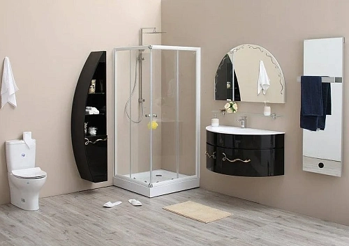 Шкаф-пенал De Aqua Эскалада RS0 L белый 00167340 Шкаф-пенал De Aqua Эскалада RS0 L белый 00167340