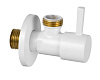 Картинка анонса товара «вентиль запорный remer 128l1212bo, белый матовый 1/2x1/2»