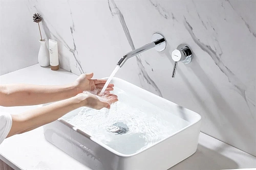 Смеситель для раковины Allen Brau Priority 5.31A03-00 (с внутренней частью) хром Смеситель для раковины Allen Brau Priority 5.31A03-00 (с внутренней частью) хром