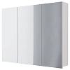 Зеркальный шкаф DREJA ALMI, 90 см, 3 дверцы, 6 стеклянных полок, белый 99.9012 Зеркальный шкаф DREJA ALMI, 90 см, 3 дверцы, 6 стеклянных полок, белый 99.9012
