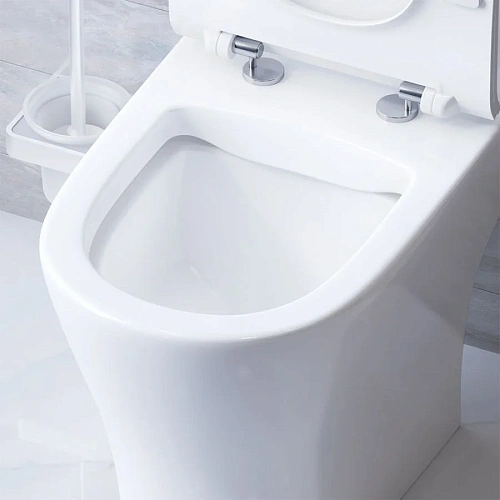 Унитаз напольный Damixa Sirius DX86C8600SC безободковый с сиденьем микролифт Унитаз напольный Damixa Sirius DX86C8600SC безободковый с сиденьем микролифт