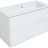 Тумба под раковину Aquanet Милан 105 белый глянец 00339970 подвесная Тумба под раковину Aquanet Милан 105 белый глянец 00339970 подвесная