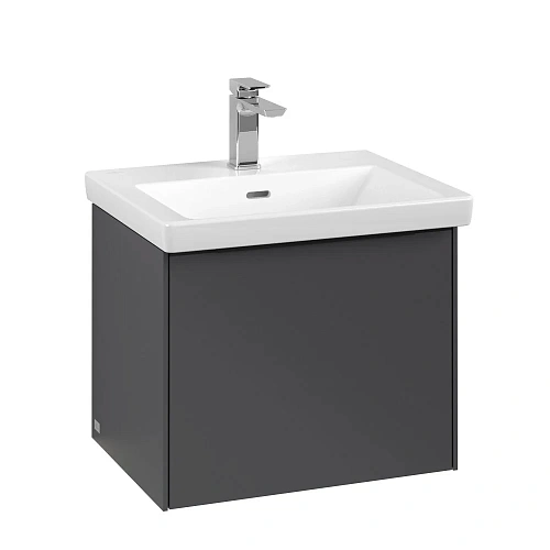 Тумба под раковину Villeroy & Boch Subway 3.0 с подсветкой Graphite / Graphite C579L1VR Тумба под раковину Villeroy & Boch Subway 3.0 с подсветкой Graphite / Graphite C579L1VR