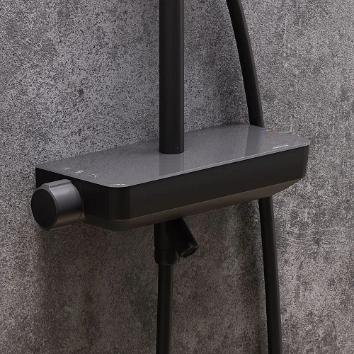 Душевая система Damixa Scandinavian Pure 936730300 черный Душевая система Damixa Scandinavian Pure 936730300 черный