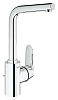 Смеситель для раковины GROHE Eurodisc Cosmopolitan с донным клапаном и высоким изливом, хром (230540 23054002