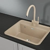Кухонная мойка Granula 5601, БЕЖЕВЫЙ, СтандАРТ кварц 560x500 Кухонная мойка Granula 5601, БЕЖЕВЫЙ, СтандАРТ кварц 560x500