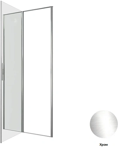 Душевая дверь Allen Brau Priority 100 3.31028.00 хром Душевая дверь Allen Brau Priority 100 3.31028.00 хром