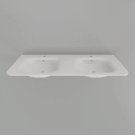 Раковина ArtDecco Coco 121 ACCAS121D акриловая, белый матовый Раковина ArtDecco Coco 121 ACCAS121D акриловая, белый матовый