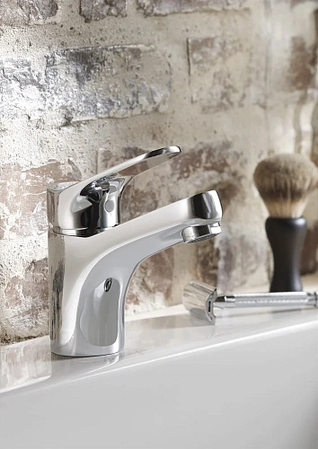 Смеситель для раковины Jacob Delafon Brive E75760-CP с донным клапаном Смеситель для раковины Jacob Delafon Brive E75760-CP с донным клапаном