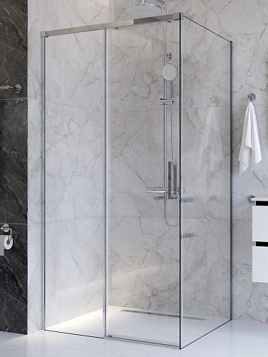 Душевой уголок CEZARES PLANE-AH-1-100/90-C-CR 100x90 см Душевой уголок CEZARES PLANE-AH-1-100/90-C-CR 100x90 см