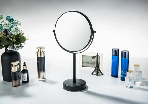 Зеркало косметическое Aquatek AQ4914MB черный матовый Зеркало косметическое Aquatek AQ4914MB черный матовый