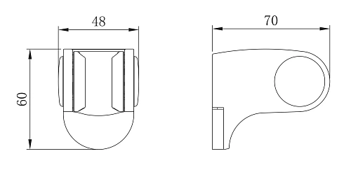 Держатель ручного душа Lemark LM8083C поворотоный хром Держатель ручного душа Lemark LM8083C поворотоный хром