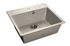 Кухонная мойка GranFest Quadro Q-560 сер серый Кухонная мойка GranFest Quadro Q-560 сер серый