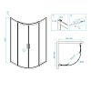 Душевой уголок RGW Classic CL-53 06095399-11 Душевой уголок RGW Classic CL-53 06095399-11