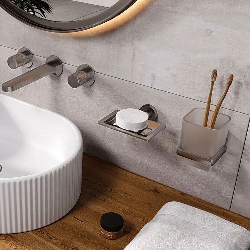 Мыльница WasserKRAFT Tauber K-64469 никель Мыльница WasserKRAFT Tauber K-64469 никель