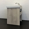 Тумба с раковиной Comforty Вена-45 00-00006653 дуб дымчатый раковина Адриана 45 Тумба с раковиной Comforty Вена-45 00-00006653 дуб дымчатый раковина Адриана 45