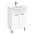 Тумба под раковину Onika Коралл 60 см 106149 напольная, белая (для Уют 60) Тумба под раковину Onika Коралл 60 см 106149 напольная, белая (для Уют 60)