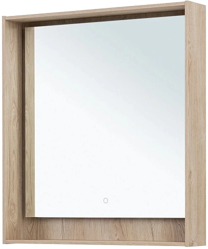 Зеркало Aquanet Милан 80 дуб светлый 00336405 Зеркало Aquanet Милан 80 дуб светлый 00336405