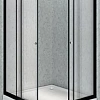 Душевой уголок Radomir Дрим 90х110 1-09-6-0-0-1220 прямоугольный стекла прозрачные, профиль черный Душевой уголок Radomir Дрим 90х110 1-09-6-0-0-1220 прямоугольный стекла прозрачные, профиль черный