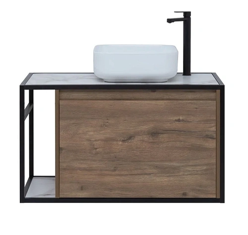 Тумба под раковину Aquanet Nova Lite Loft 90 R дуб рустикальный 00261659 Тумба под раковину Aquanet Nova Lite Loft 90 R дуб рустикальный 00261659