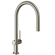 Смеситель для кухни Hansgrohe 210, с вытяжным душем, 2jet 72800800, под сталь Смеситель для кухни Hansgrohe 210, с вытяжным душем, 2jet 72800800, под сталь
