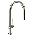 Смеситель для кухни Hansgrohe 210, с вытяжным душем, 2jet 72800800, под сталь Смеситель для кухни Hansgrohe 210, с вытяжным душем, 2jet 72800800, под сталь