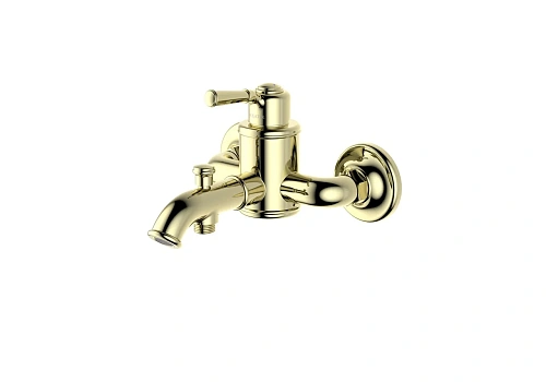 Смеситель для ванны Aquatek КЛАССИК AQ1540PG золото полированное Смеситель для ванны Aquatek КЛАССИК AQ1540PG золото полированное