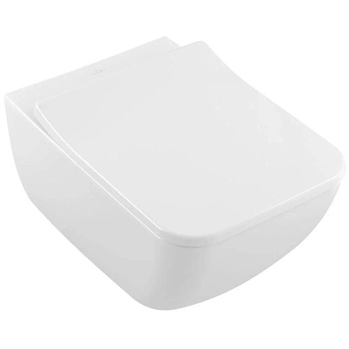 Унитаз подвесной Villeroy & Boch Venticello 4611RS01 (4611 RS 01) безободковый Combipack Унитаз подвесной Villeroy & Boch Venticello 4611RS01 (4611 RS 01) безободковый Combipack