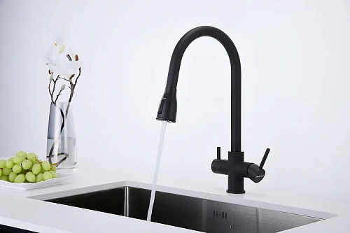 Смеситель для кухни Paulmark LANGE антрацит La214212-AN Смеситель для кухни Paulmark LANGE антрацит La214212-AN