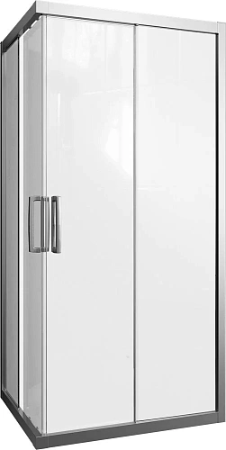 Душевой уголок STWORKI Карлстад 90x80 см профиль хром матовый 409157 Душевой уголок STWORKI Карлстад 90x80 см профиль хром матовый 409157
