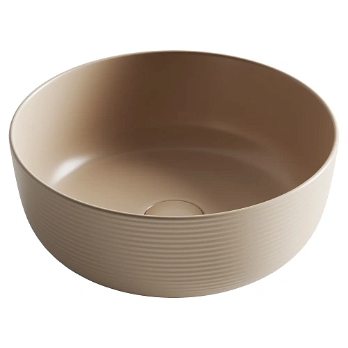 Раковина Ceramica Nova ELEMENT CN6073MC Капучино матовый накладная Раковина Ceramica Nova ELEMENT CN6073MC Капучино матовый накладная