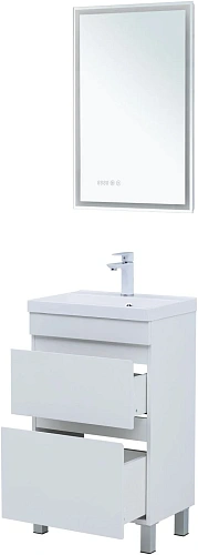 Тумба под раковину Aquanet Нота New 50 00344138 белый глянец Тумба под раковину Aquanet Нота New 50 00344138 белый глянец