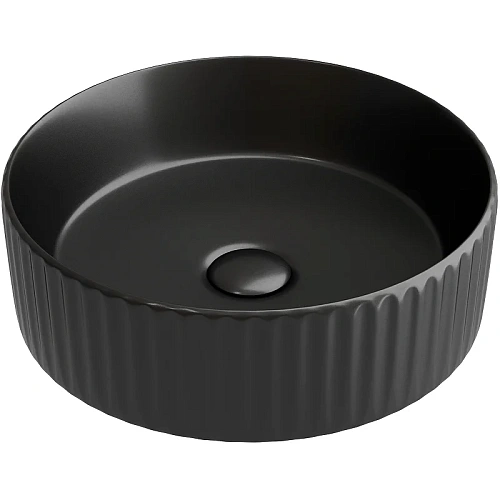 Раковина Ceramica Nova ELEMENT CN6057MB черный матовый накладная Раковина Ceramica Nova ELEMENT CN6057MB черный матовый накладная