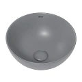 Раковина ABBER Bequem AC2106MG накладная, серая матовая Раковина ABBER Bequem AC2106MG накладная, серая матовая