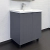Тумба с раковиной Comforty Лима-70 00-00013686 антрацит раковина Como 70 Тумба с раковиной Comforty Лима-70 00-00013686 антрацит раковина Como 70