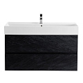 Тумба под раковину CEZARES MOLVENO 46-80-2C-SO-NR Nero 800x460 подвесная Тумба под раковину CEZARES MOLVENO 46-80-2C-SO-NR Nero 800x460 подвесная