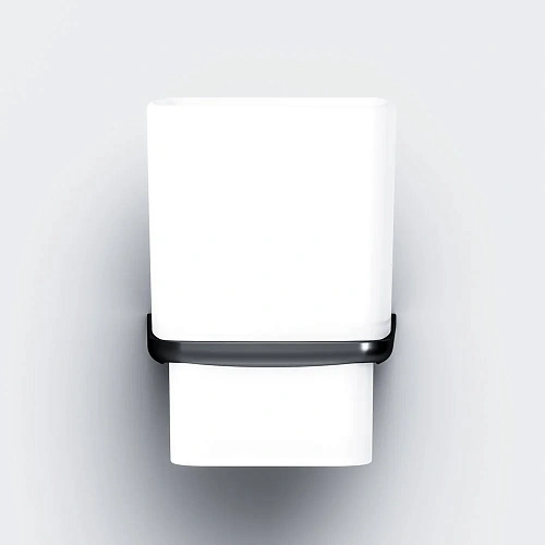 Стакан AM.PM Inspire V2.0 A50A34322 стеклянный, черный Стакан AM.PM Inspire V2.0 A50A34322 стеклянный, черный