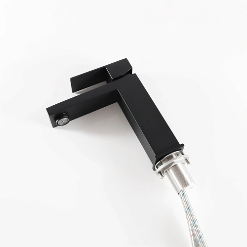 Смеситель для раковины Gid Anchel SS979-BM-K SS979BMK черный матовый Смеситель для раковины Gid Anchel SS979-BM-K SS979BMK черный матовый