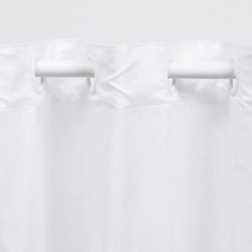 Штора для ванны WasserKRAFT Dill SC-39102 черный/белый Штора для ванны WasserKRAFT Dill SC-39102 черный/белый