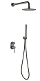 Душевая система Boheme Uno 464-GM Gunmetal Душевая система Boheme Uno 464-GM Gunmetal