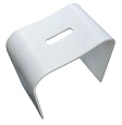 Стул для душа Teso azaro Sella Albus TAS01 из искусственного камня, белый Стул для душа Teso azaro Sella Albus TAS01 из искусственного камня, белый