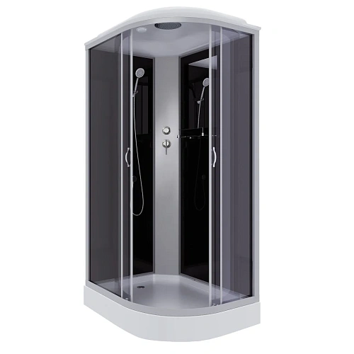 Душевая кабина Niagara Classic NG-3512-14L (1200х800х2150) низкий поддон (13см) стекло тонированное 35121433L Душевая кабина Niagara Classic NG-3512-14L (1200х800х2150) низкий поддон (13см) стекло тонированное 35121433L