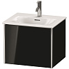 Картинка анонса товара «тумба под раковину duravit xsquare xs422104040 подвесная 51 см черный глянцевый»