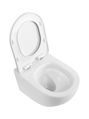 Унитаз подвесной BelBagno MARINO-TOR BB7026CH-TOR/SC безободковый с сиденьем и смывом TORNADO Унитаз подвесной BelBagno MARINO-TOR BB7026CH-TOR/SC безободковый с сиденьем и смывом TORNADO