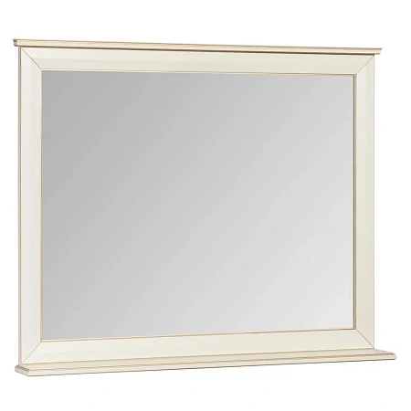 Зеркало Aquaton Беатриче 105 слоновая кость с патиной 1A187302BEM60 Зеркало Aquaton Беатриче 105 слоновая кость с патиной 1A187302BEM60