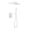 Душевая система ABBER Daheim AF8251W скрытого монтажа без излива, термостат, белая матовая Душевая система ABBER Daheim AF8251W скрытого монтажа без излива, термостат, белая матовая
