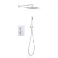 Душевая система ABBER Daheim AF8251W скрытого монтажа без излива, термостат, белая матовая Душевая система ABBER Daheim AF8251W скрытого монтажа без излива, термостат, белая матовая