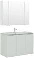 Комплект мебели Aquanet Алвита New 100 3 дверцы, белый матовый 00274111 Комплект мебели Aquanet Алвита New 100 3 дверцы, белый матовый 00274111