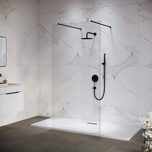 Душевая перегородка RGW Walk In WA-016B 1200 мм 35101612-14 хром, Easy Clean Душевая перегородка RGW Walk In WA-016B 1200 мм 35101612-14 хром, Easy Clean