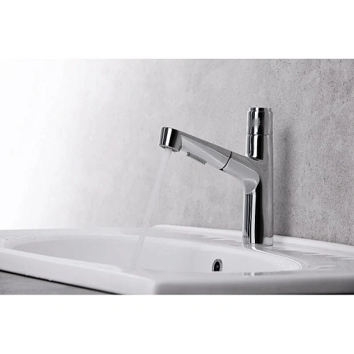 Смеситель для кухни ARROW AMP11868ACCP с выдвижным изливом, хром Смеситель для кухни ARROW AMP11868ACCP с выдвижным изливом, хром